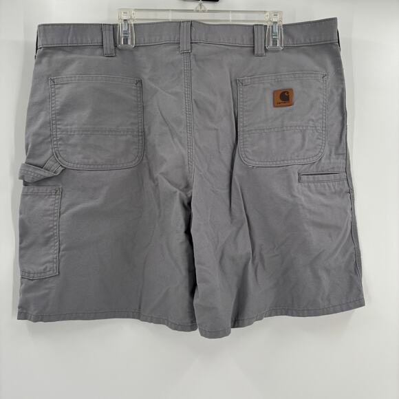 Carhartt Sz42 Solid Gray Original Fit Utility Jean Shorts - Picture 5 of 6